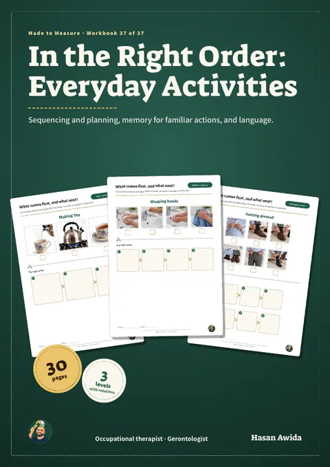 In the Right Order: Everyday Activities