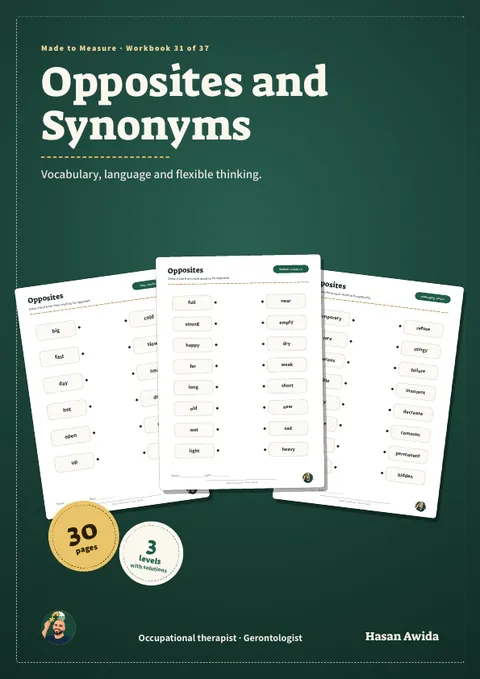 Opposites and Synonyms